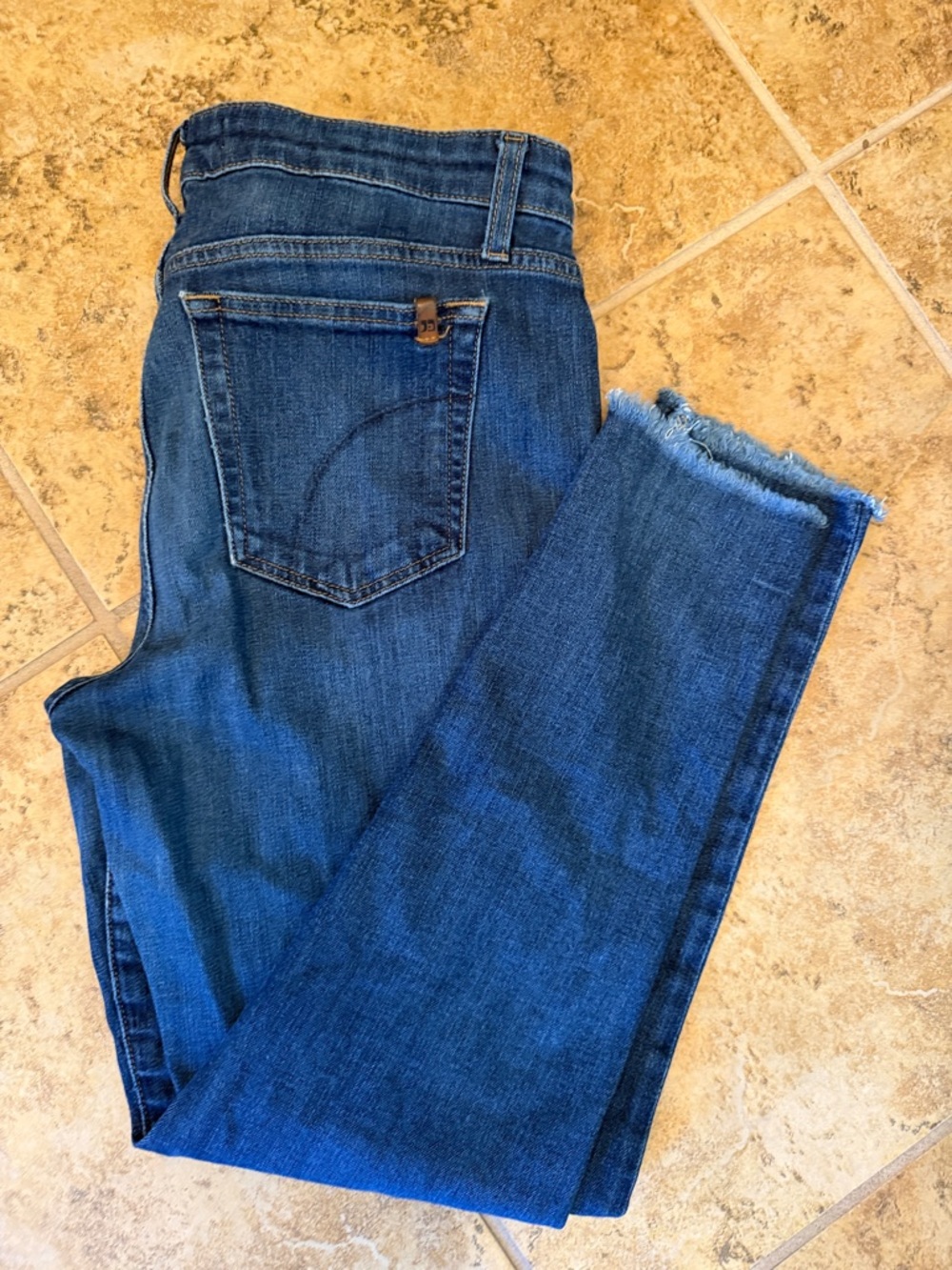 Joe’s Women's Dark Blue Straight-Leg Jeans